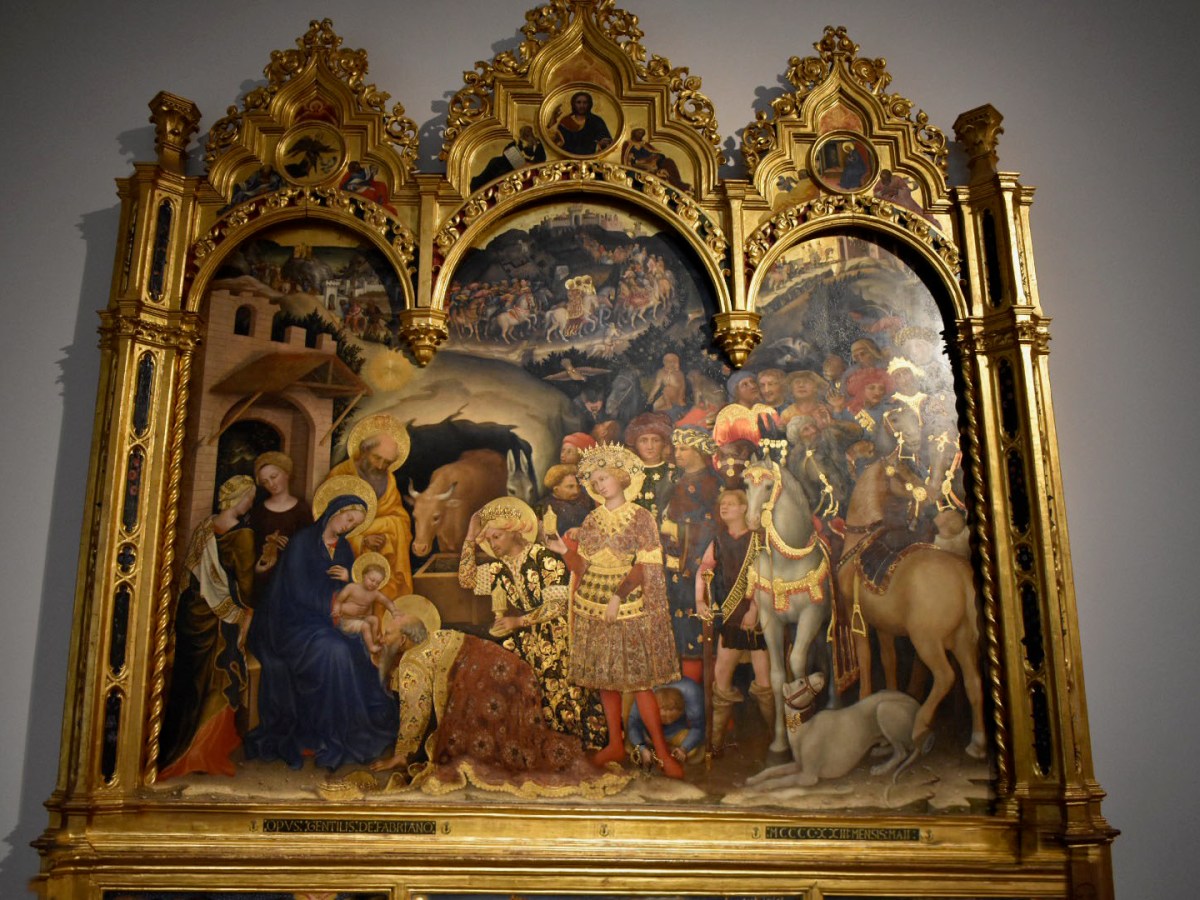 From Gothic to Renaissance. Rooms 5-8 of the&nbsp;Uffizi.